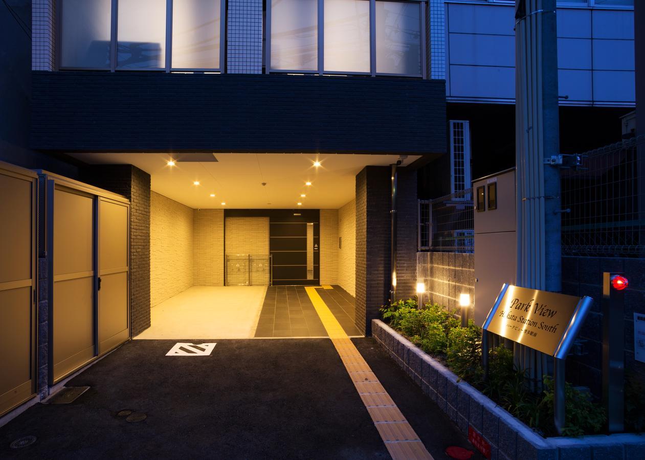 Park View Hakata Station South Aparthotel Fukuoka  Buitenkant foto